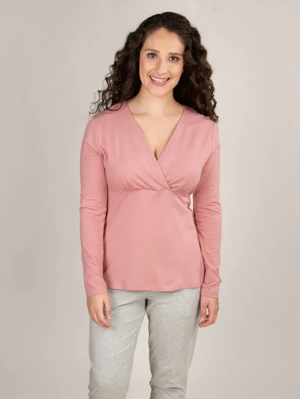 Long Sleeve Nursing Top