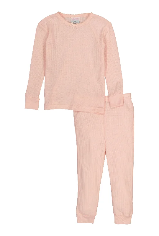 Toddler Girls Thermal Top and Pants Set