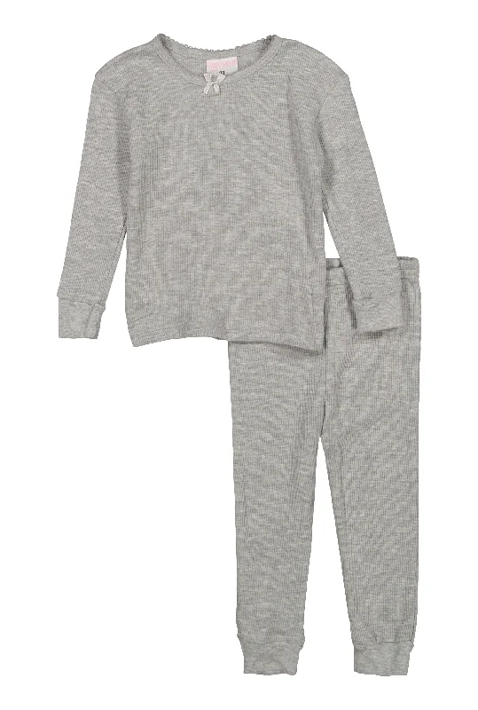 Toddler Girls Thermal Top and Pants Set